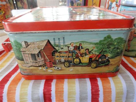 how rare is the beverly hillbillies metal lunch box|RARE 1963 Collectible Beverly Hillbillies Metal Lunch Box.